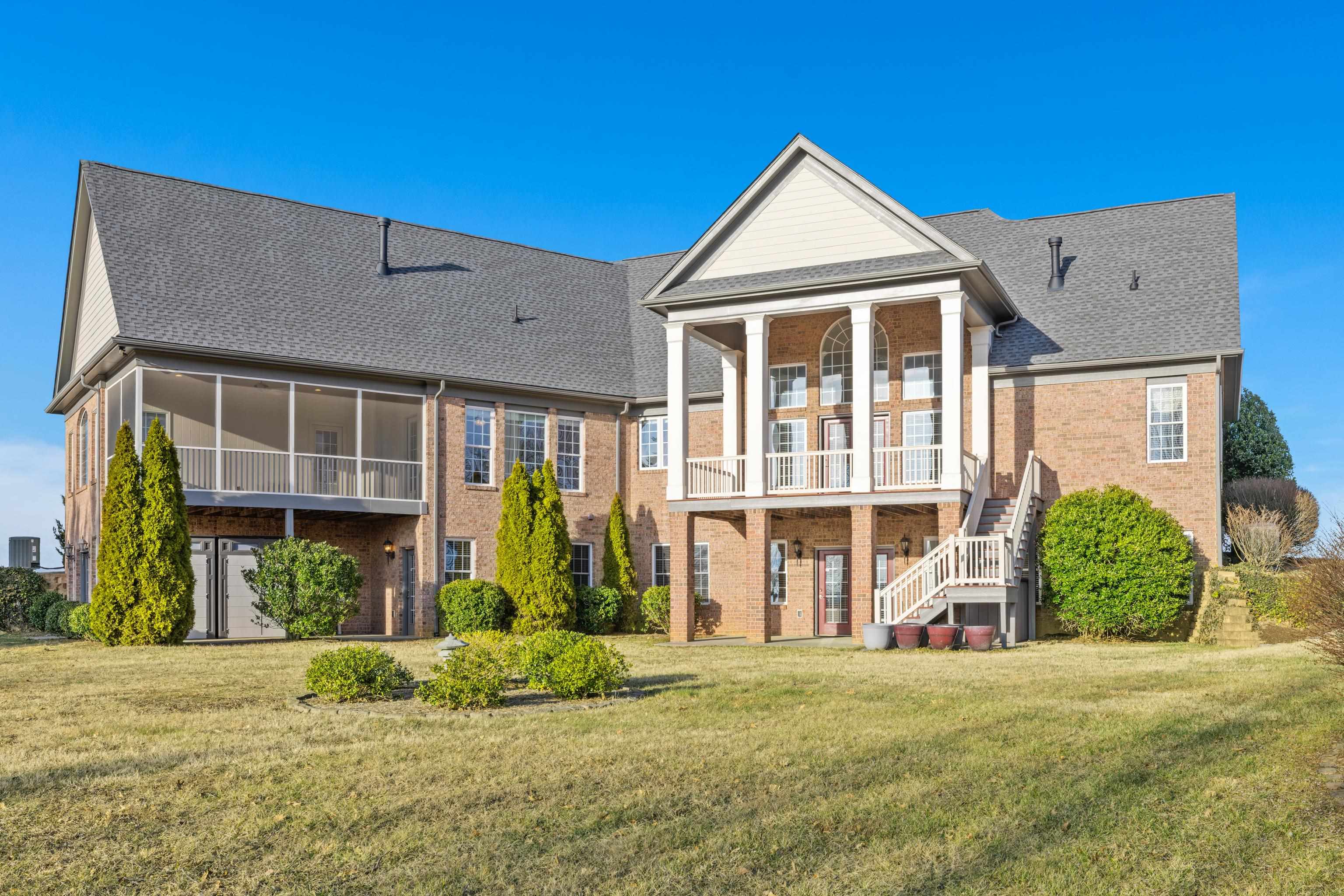 3485 Barterbrook Road Staunton, VA 24401 - Photo 59 of 71 a front view of a house with a garden and plants