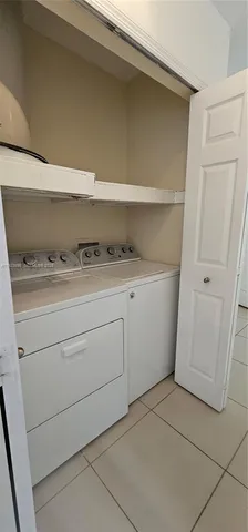 a close view of closet