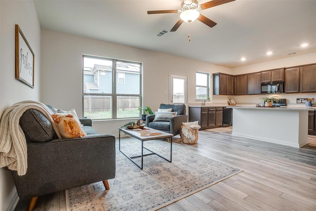 136 Crockett Way Venus, TX 76084 - Photo 1 of 1 a living room with furniture and a large window