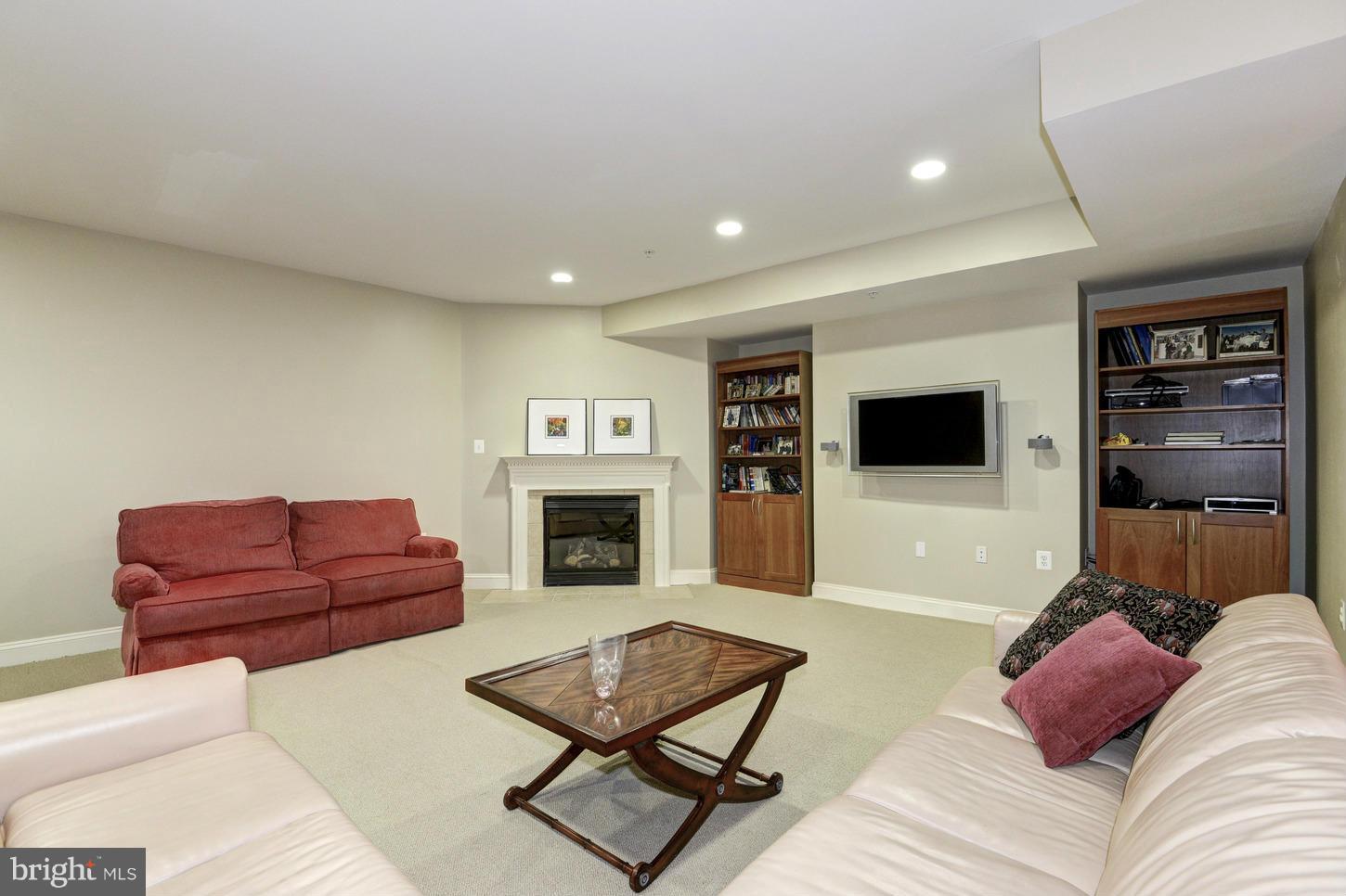6103 Kirby Road Bethesda, MD 20817 - Photo 20 of 22 Lower Level Recreation Room