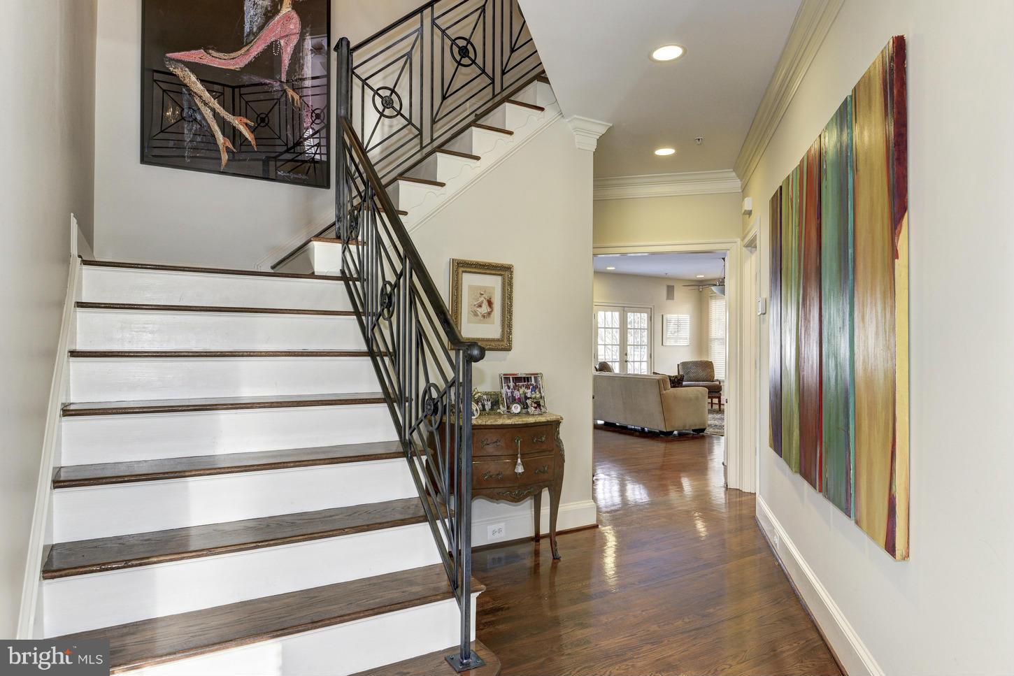 6103 Kirby Road Bethesda, MD 20817 - Photo 3 of 22 Wrought Iron Railing