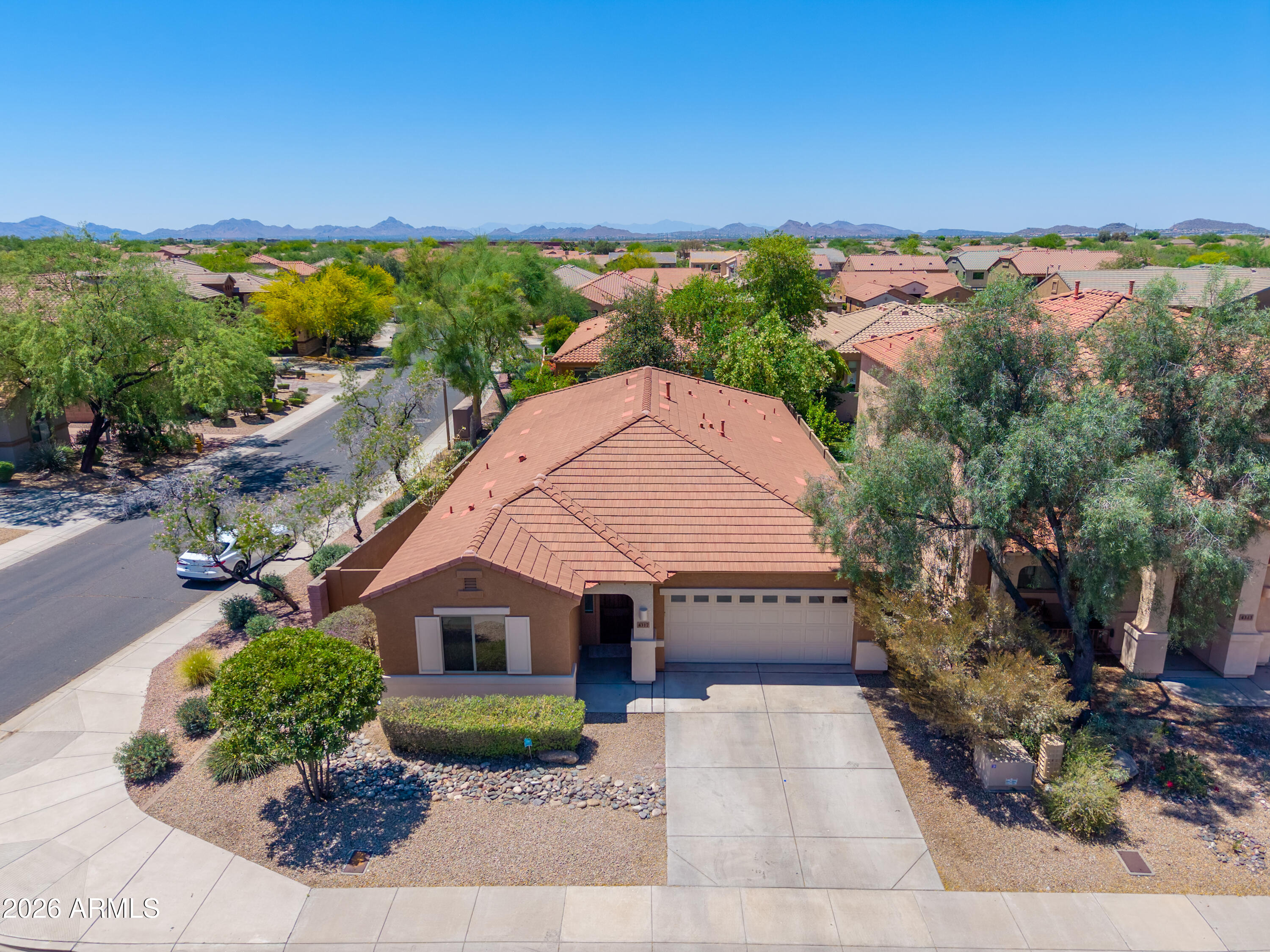 4317 East Folgers Road Phoenix, AZ 85050 - Photo 29 of 40 an aerial view of a house