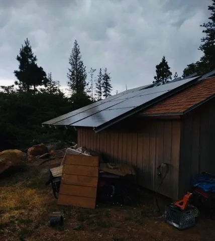 a view of a yard with a sink