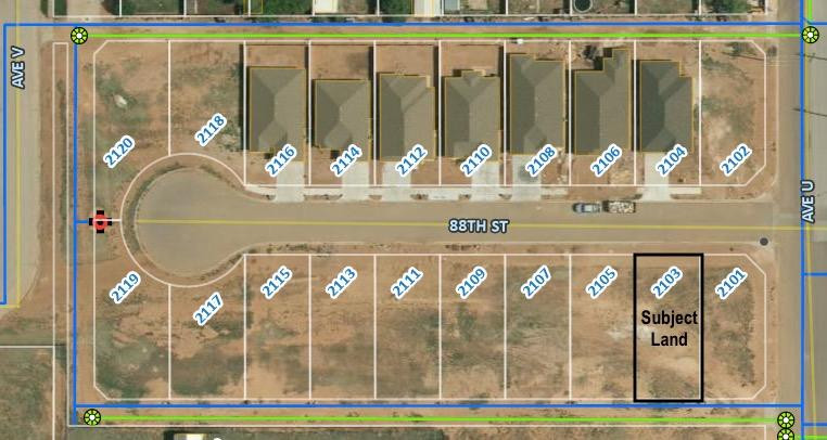 a front view of a door