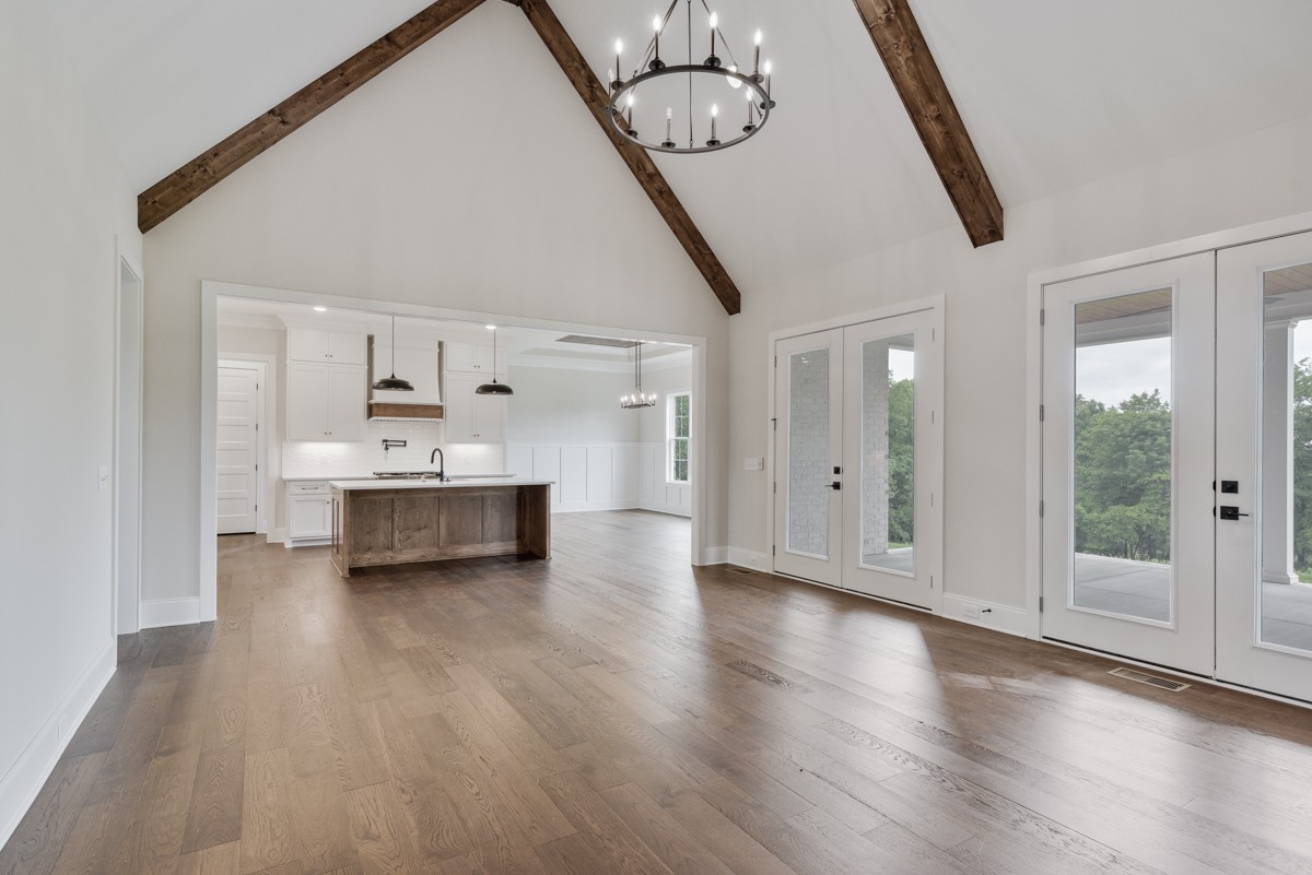 5459 Manners Road Lebanon, TN 37087 - Photo 6 of 45 a view of kitchen and hall with wooden floor