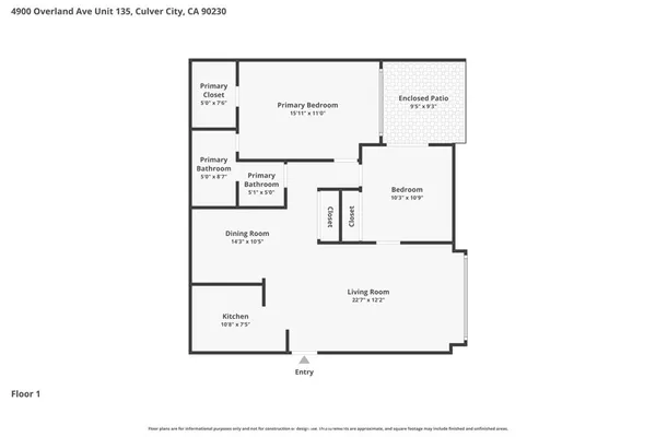 $472,000 | 4900 Overland Avenue, Unit 135, Culver City, CA 90230