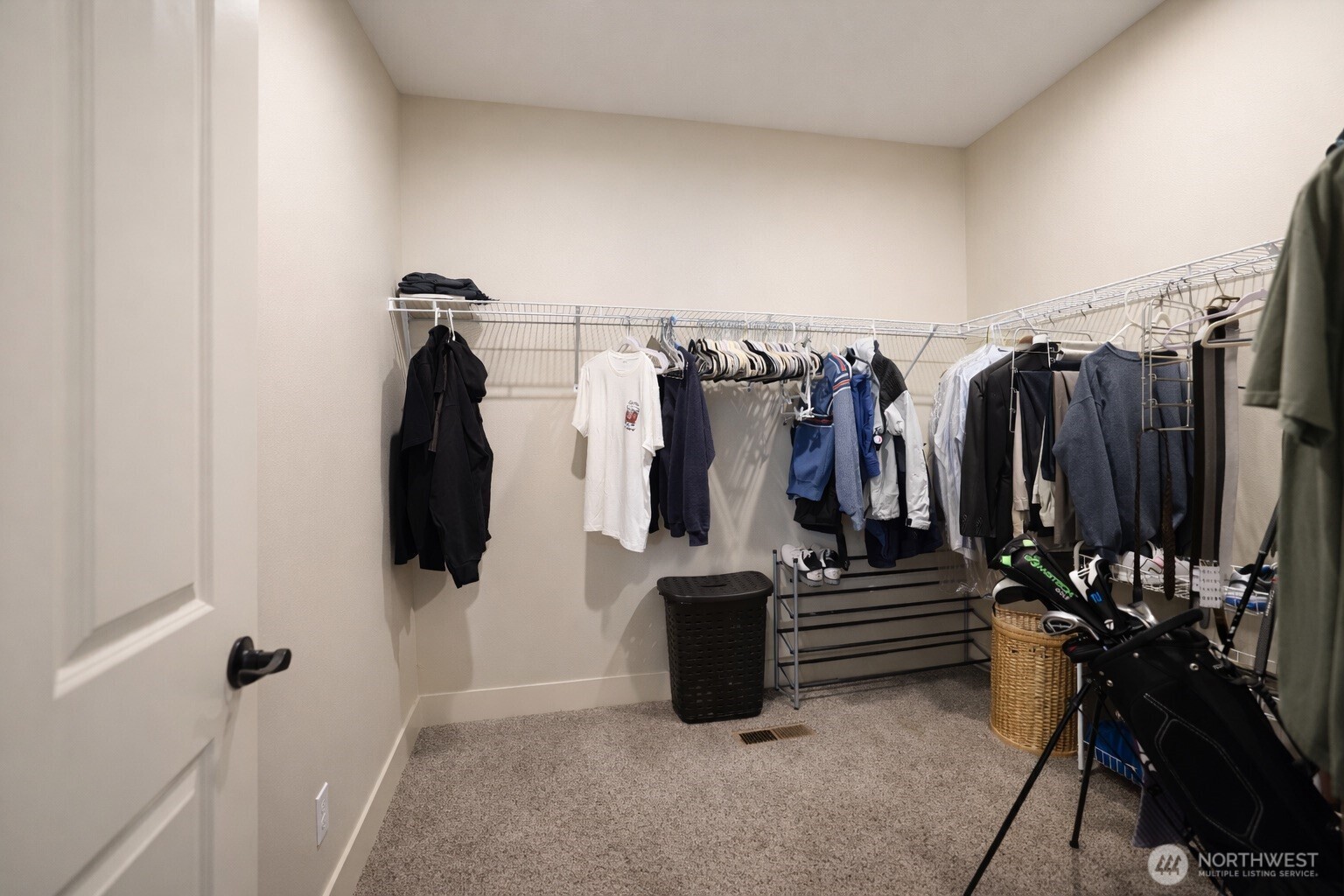 149 Clos Chevalle Road Chelan, WA 98816 - Photo 20 of 37 a walk in closet with wooden floor