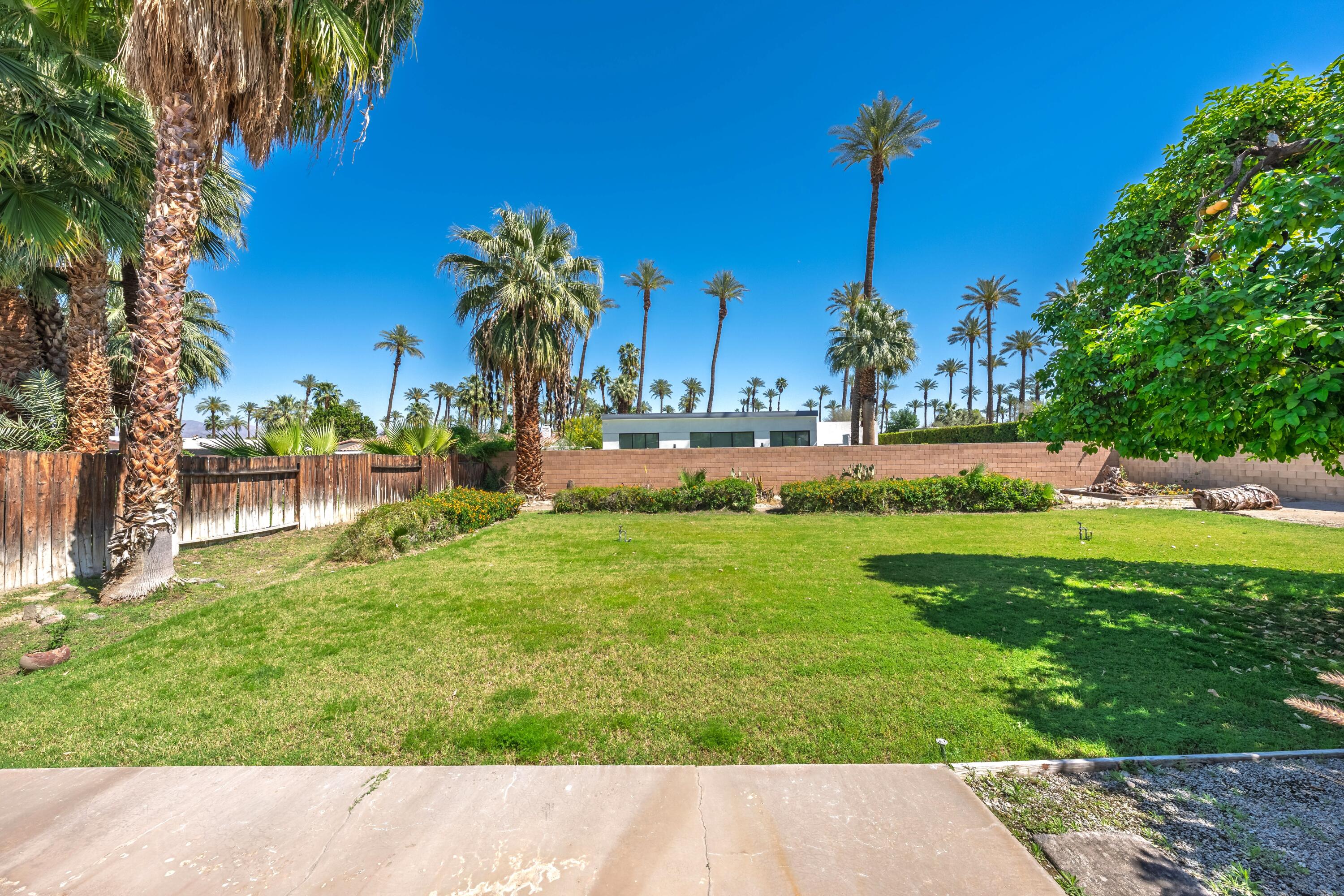36990 Ferber Drive Rancho Mirage, CA 92270 - Photo 25 of 29 a view of a yard and entertaining space