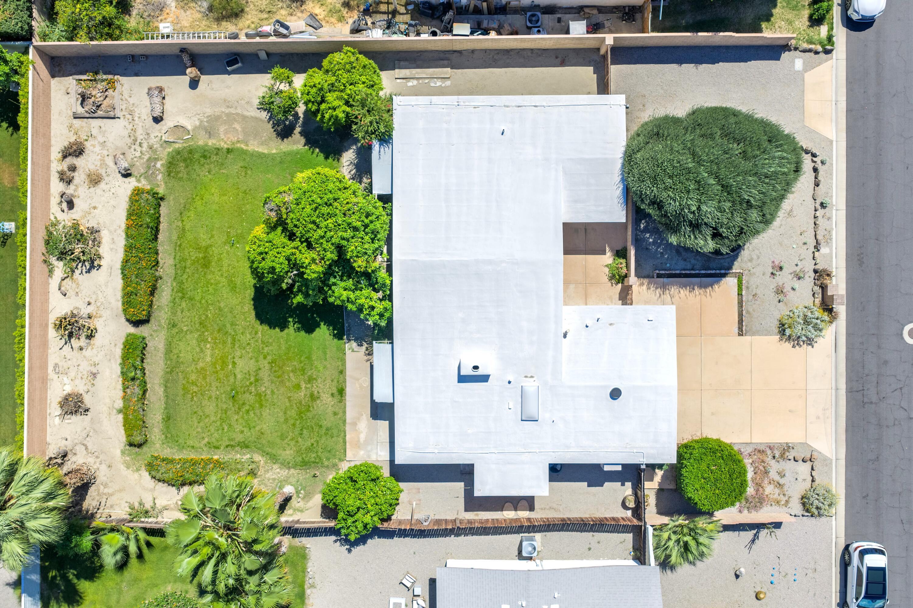 36990 Ferber Drive Rancho Mirage, CA 92270 - Photo 29 of 29 an aerial view of a house with a garden