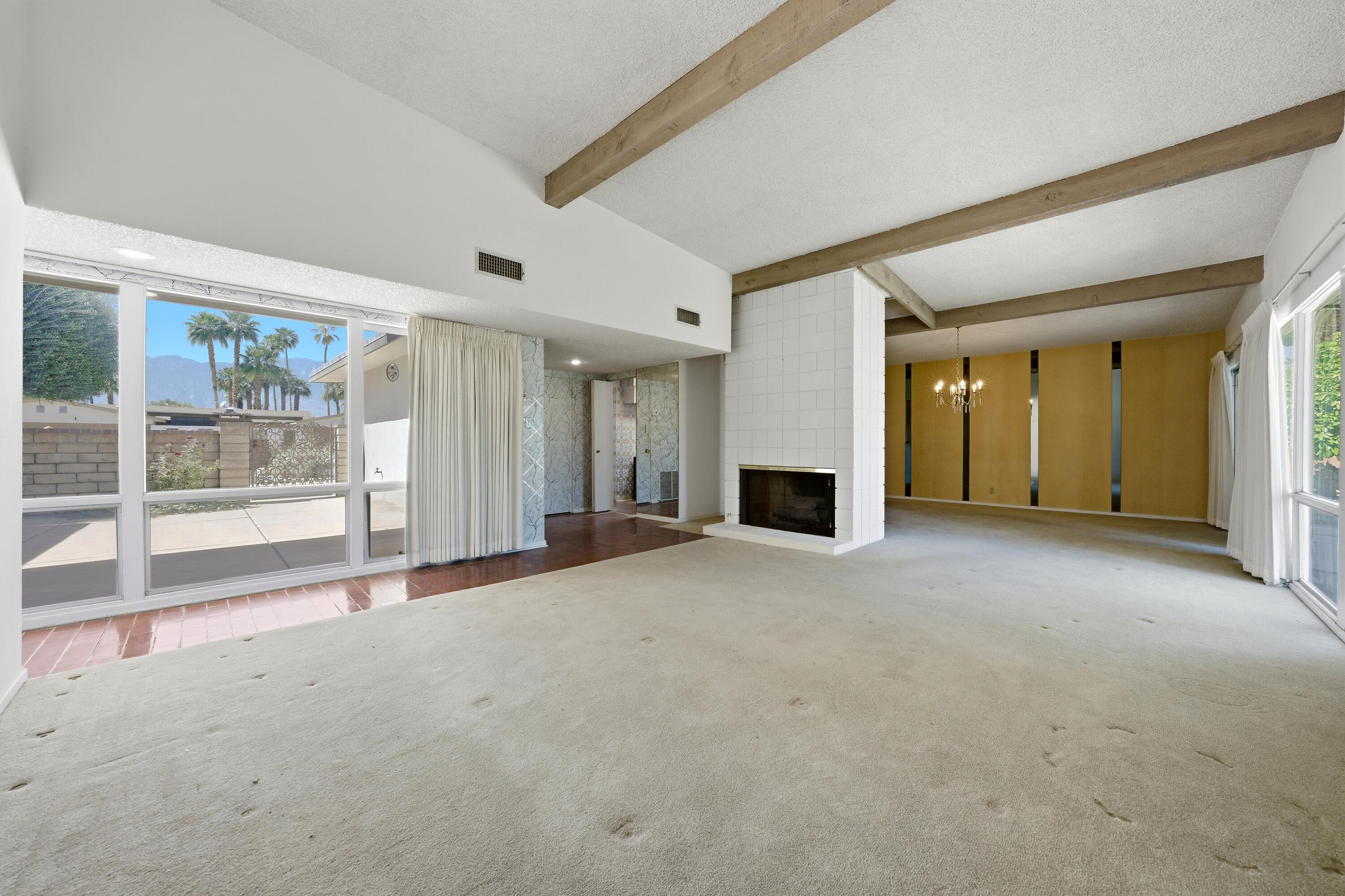36990 Ferber Drive Rancho Mirage, CA 92270 - Photo 4 of 29 a view of an empty room with a fireplace