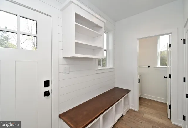 a window in an empty room