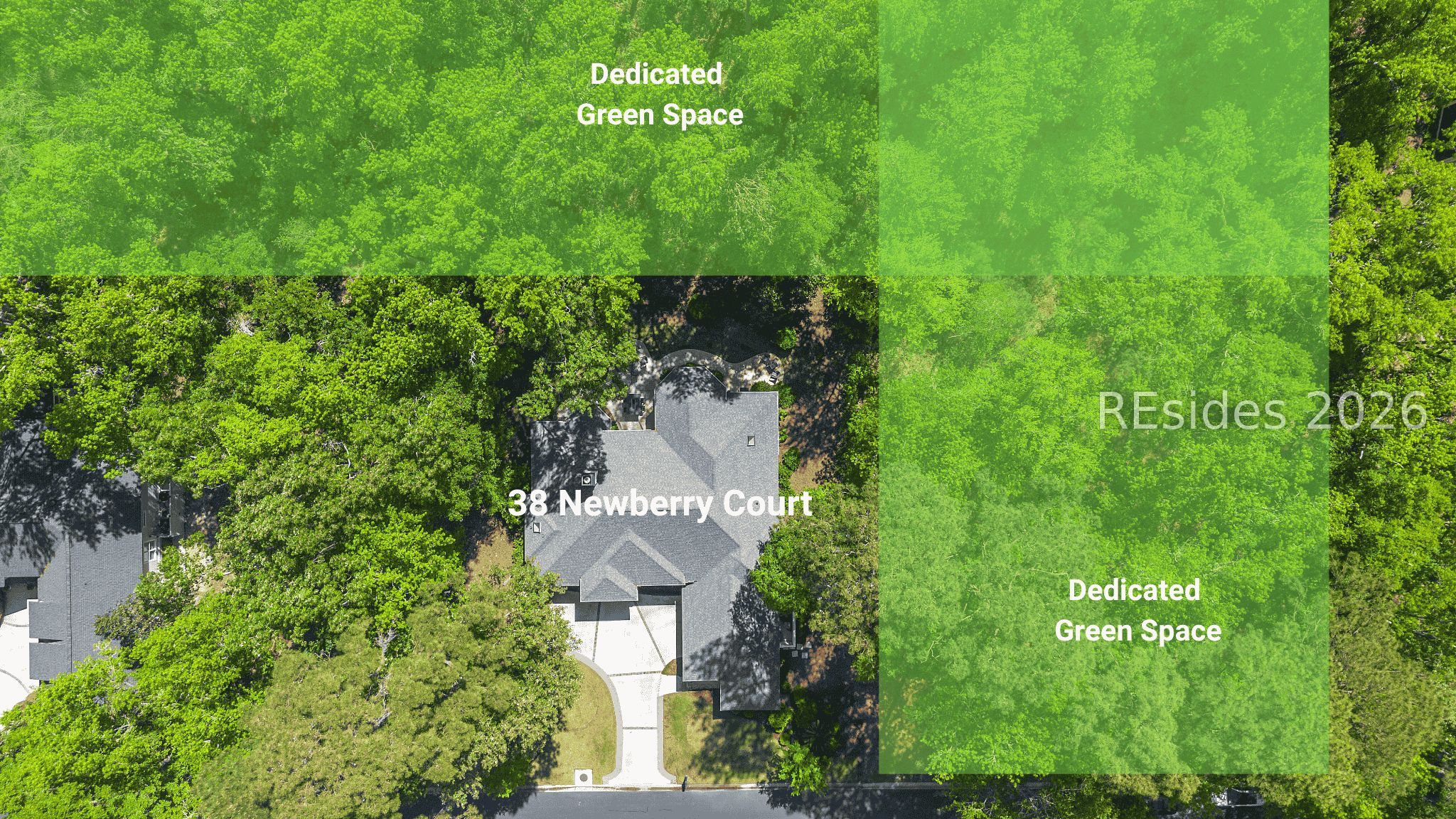 38 Newberry Court Bluffton, SC 29910 - Photo 64 of 80 Approx. area for visual of green space