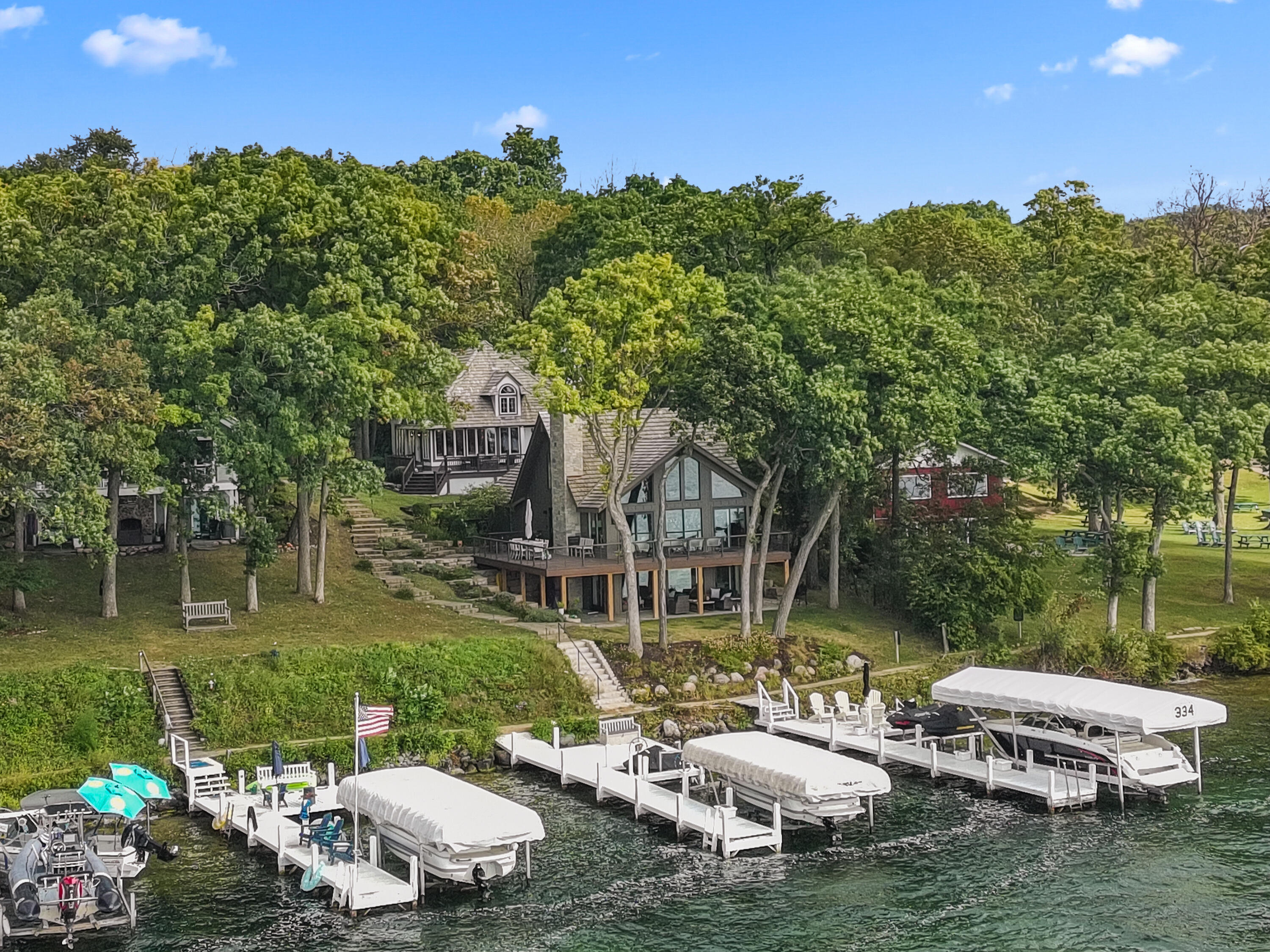 9 Dartmouth Road Williams Bay, WI 53191 - Photo 1 of 49 ww7 Steps to Private Pier