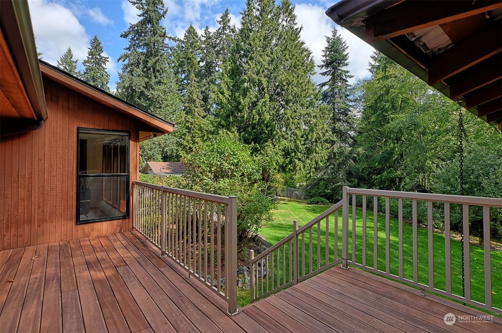 1004 218th Place Southeast Bothell, WA 98021 - Photo 17 of 30 a view of a wooden deck