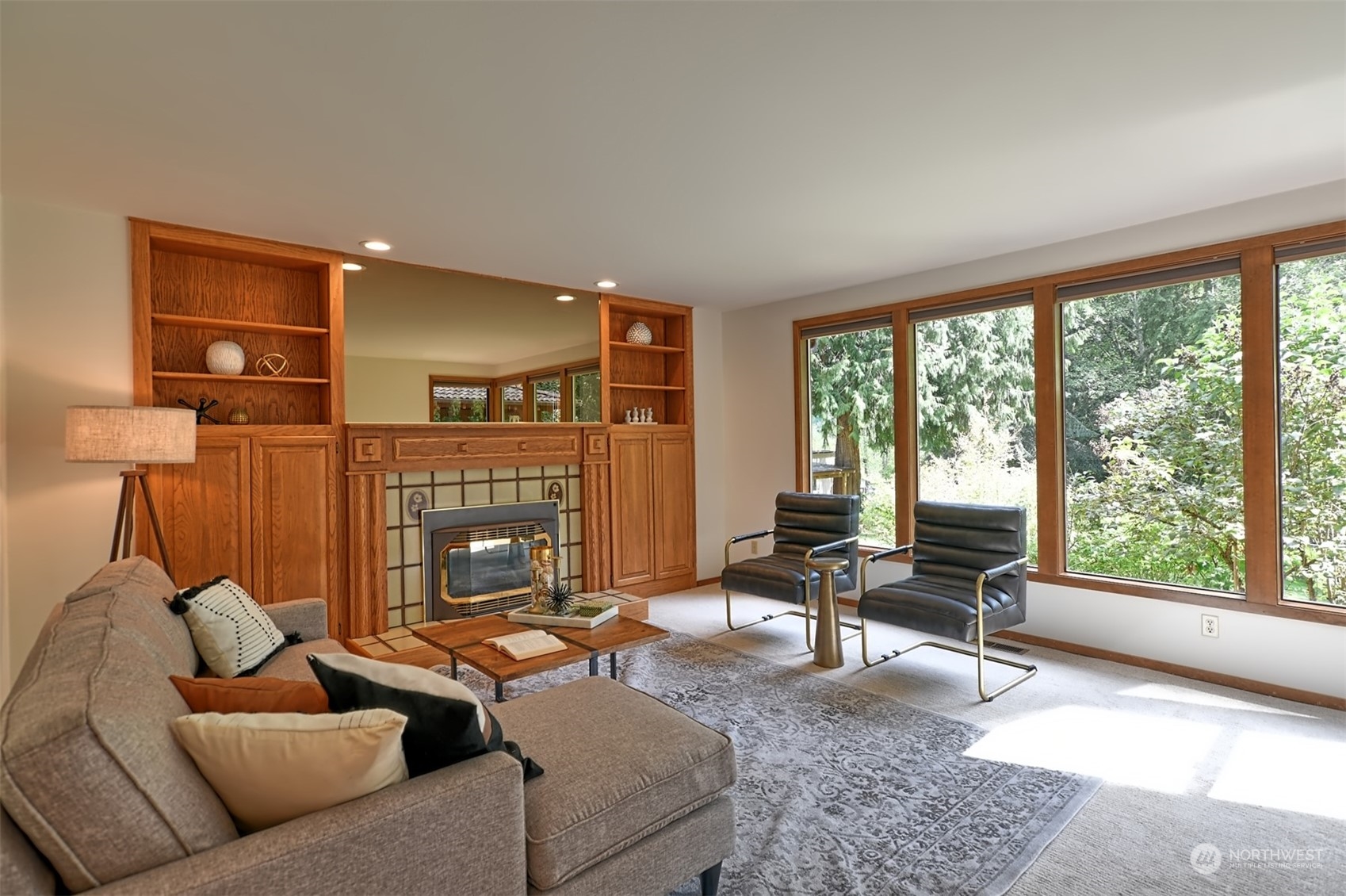 1004 218th Place Southeast Bothell, WA 98021 - Photo 5 of 30 a living room with furniture and a large window