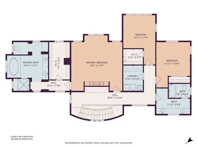 a white house with a sink and view of living room