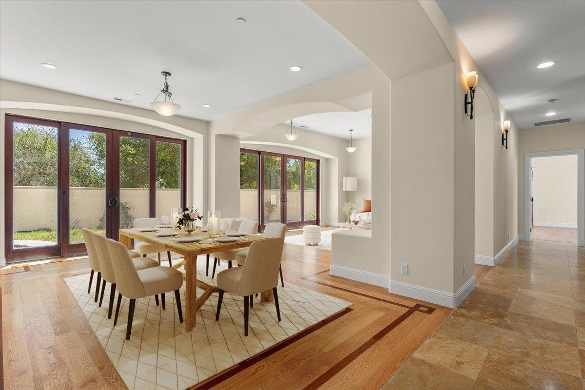 2100 Stone Ridge Drive Watsonville, CA 95076 - Photo 7 of 50 a view of a dining room with furniture window and outside view