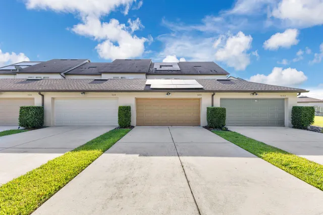 a house view with a seating space