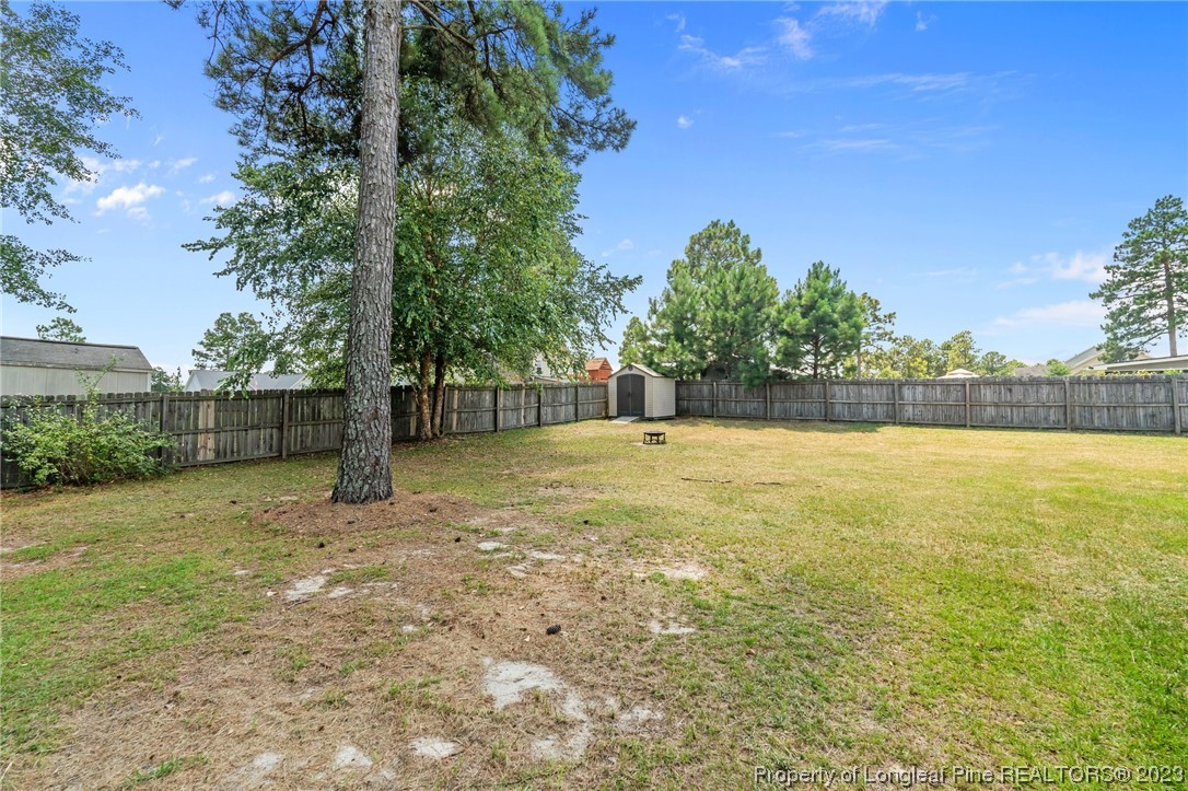 618 Valley Oak Drive Bunnlevel, NC 28323 - Photo 34 of 38 a view of a backyard