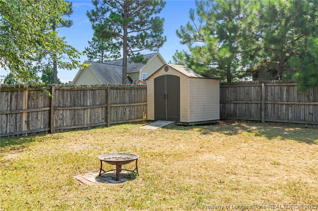 618 Valley Oak Drive Bunnlevel, NC 28323 - Photo 35 of 38 a backyard of a house