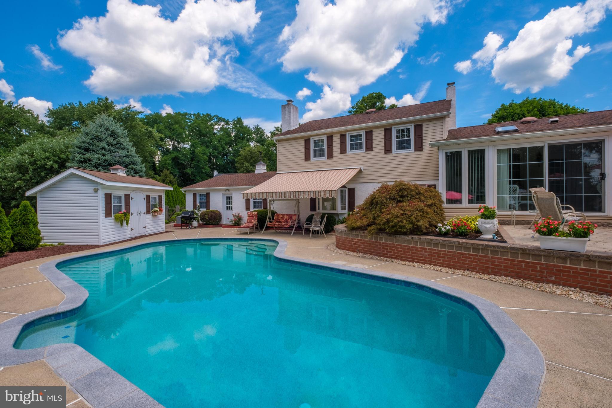 1226 Mallard Road West Chester, PA 19382 - Photo 3 of 26 Back Yard Oasis with In-Ground Pool