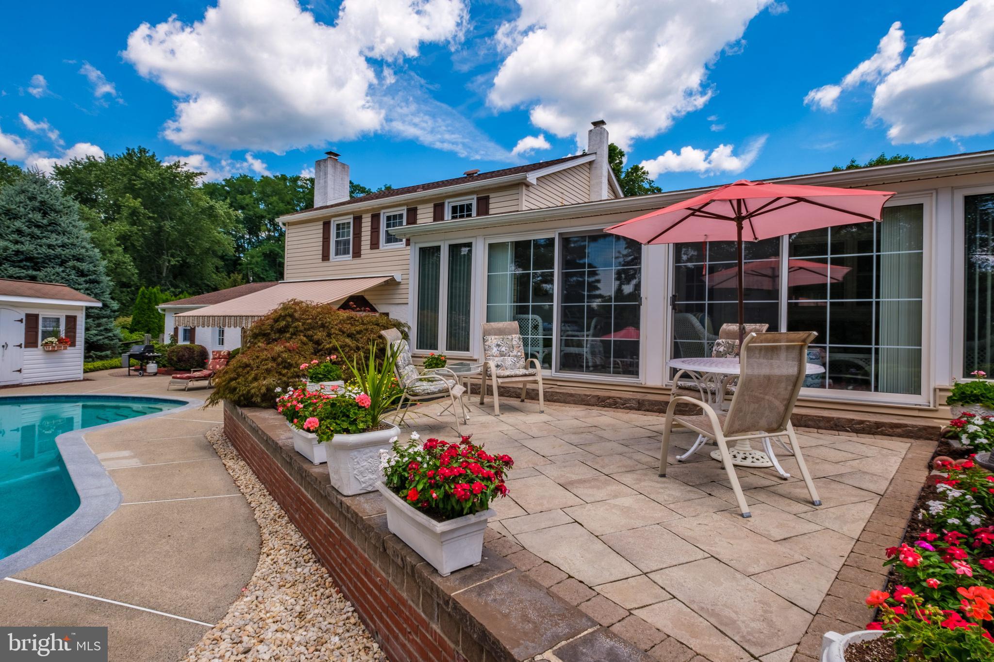 1226 Mallard Road West Chester, PA 19382 - Photo 4 of 26 Back Yard Oasis with In-Ground Pool