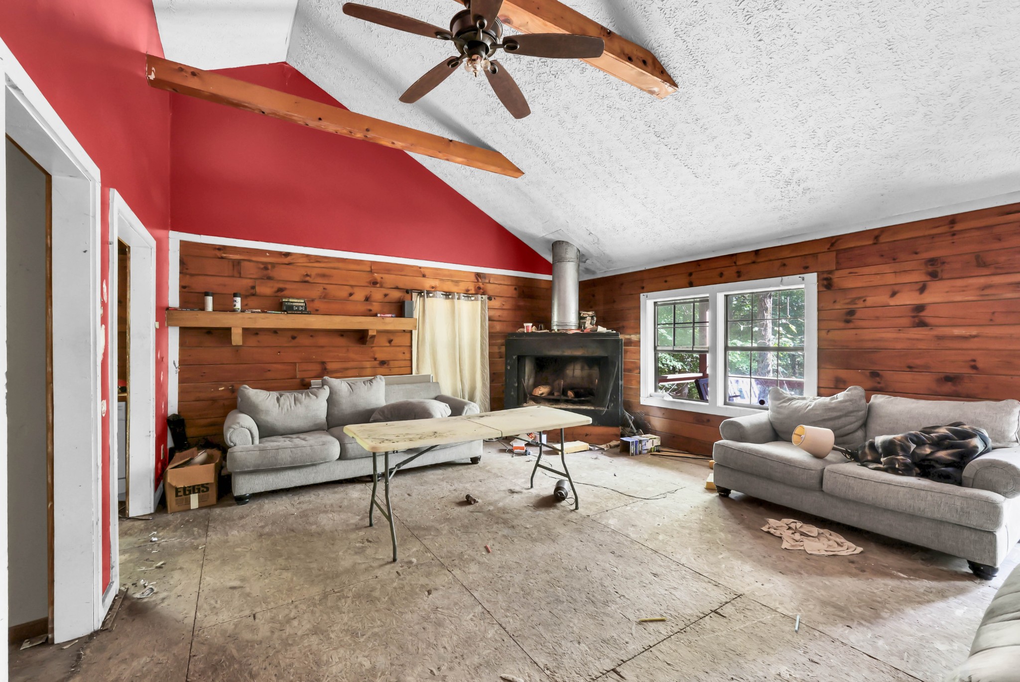 348 Shepherd Hollow Road Indian Mound, TN 37079 - Photo 11 of 23 a outdoor living space with furniture and a fireplace