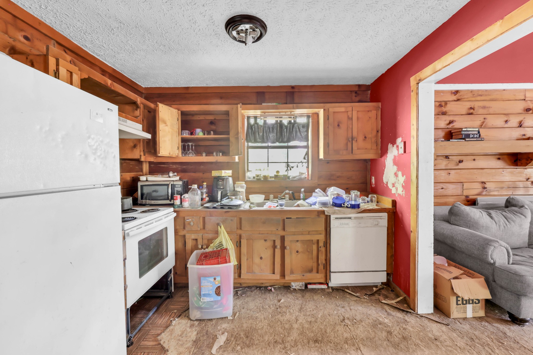 348 Shepherd Hollow Road Indian Mound, TN 37079 - Photo 15 of 23 a kitchen with a refrigerator and countertop