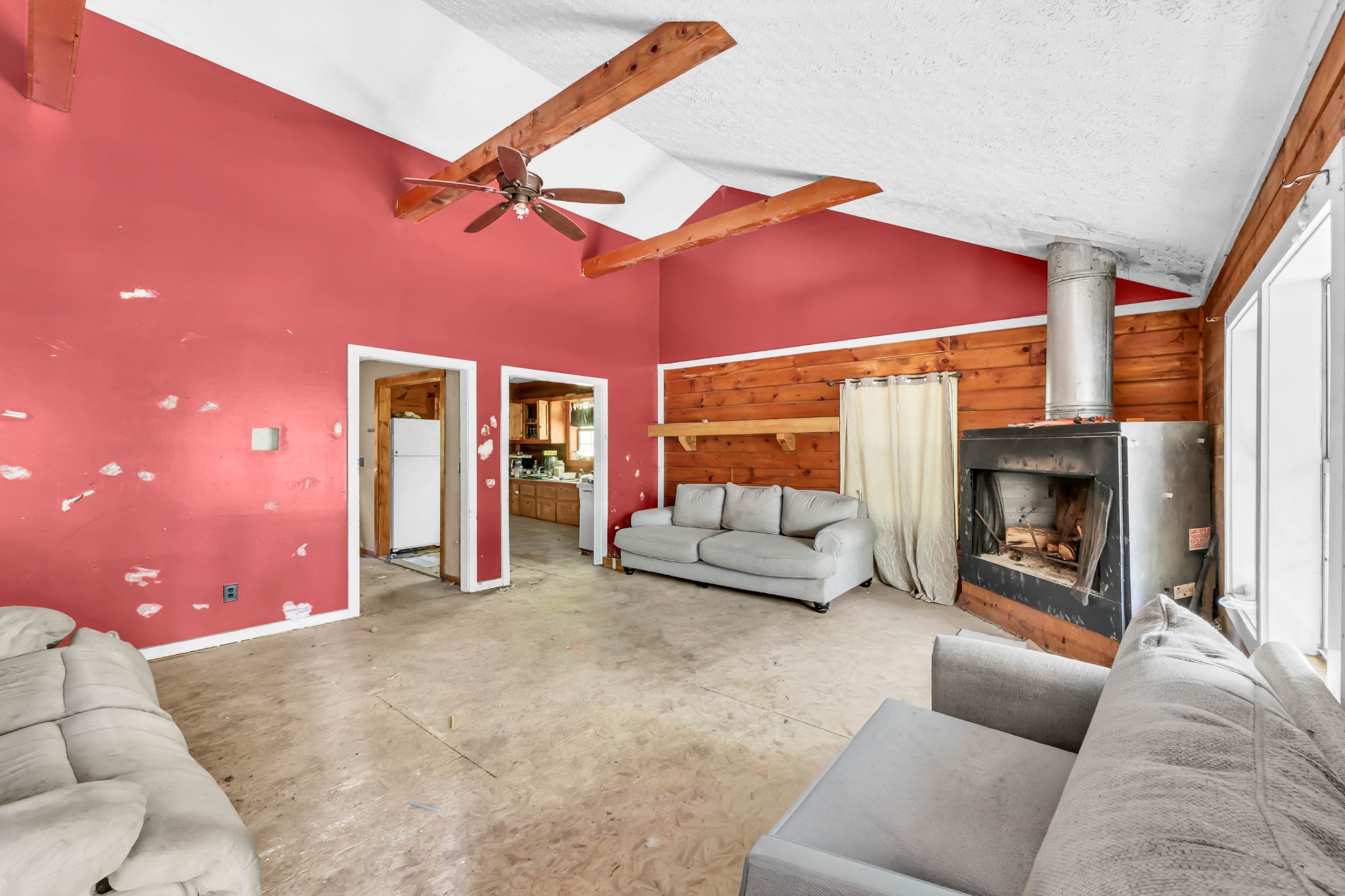 348 Shepherd Hollow Road Indian Mound, TN 37079 - Photo 8 of 23 a living room with furniture and a fireplace
