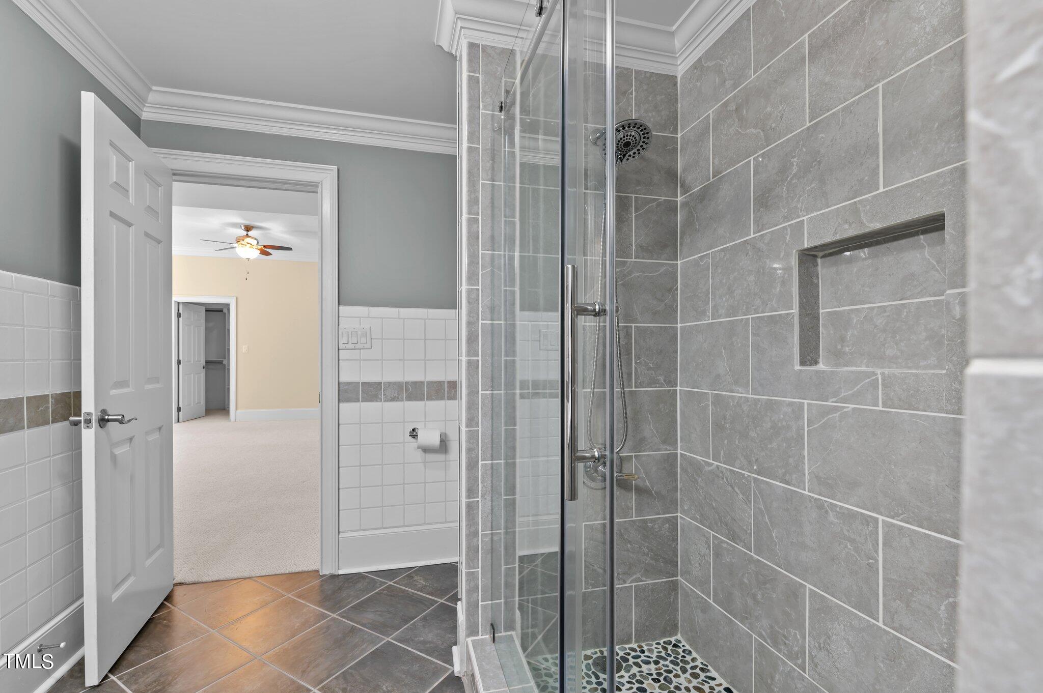 11112 Brass Kettle Road Raleigh, NC 27614 - Photo 56 of 65 a bathroom with a shower