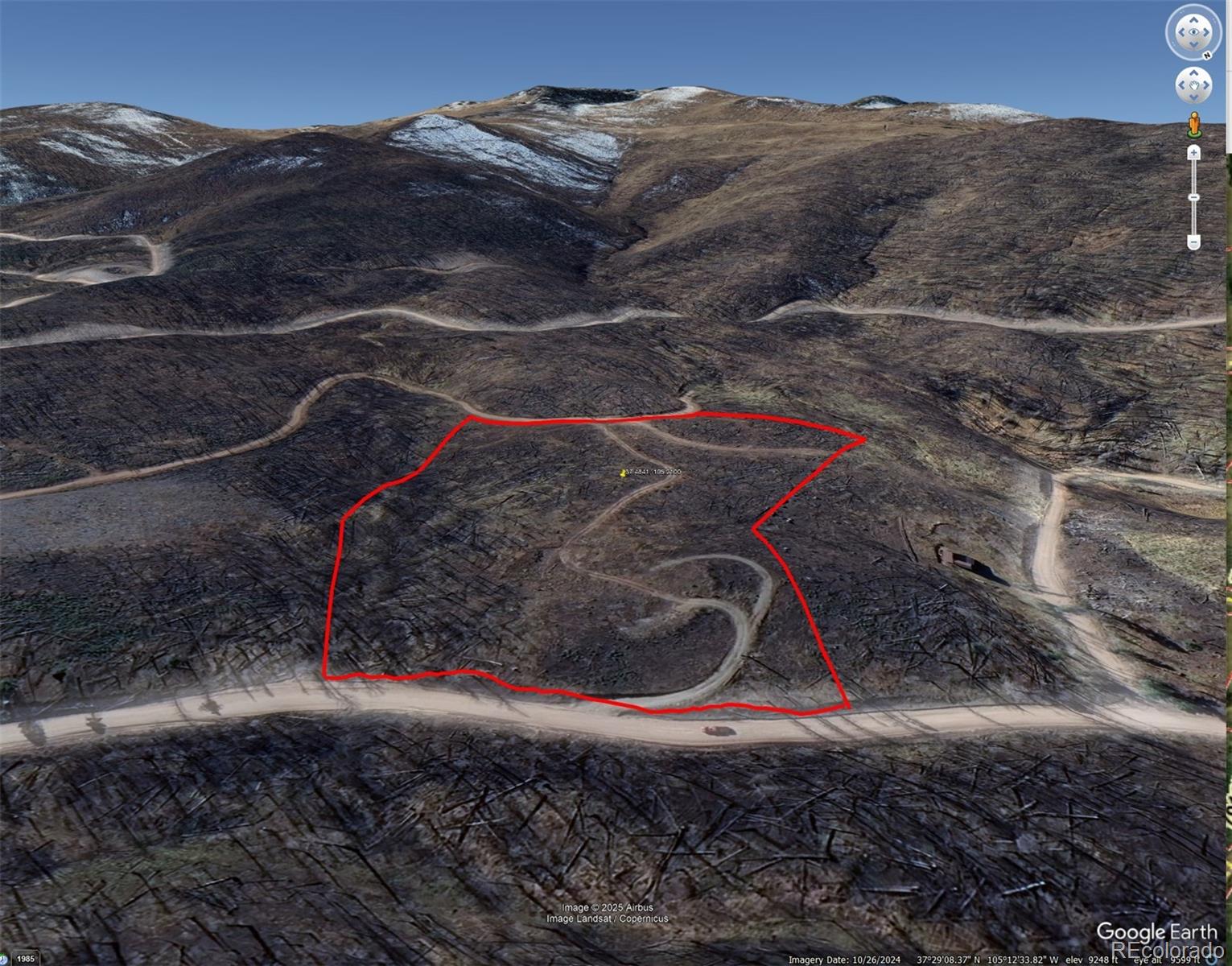 904-908 Forbes Park Road Fort Garland, CO 81133 - Photo 14 of 16 a backyard of a house