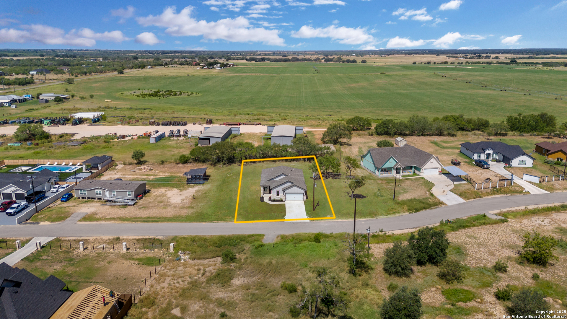 133 Flor Del Sol Road San Antonio, TX 78264 - Photo 26 of 28 a view of a water with an ocean view
