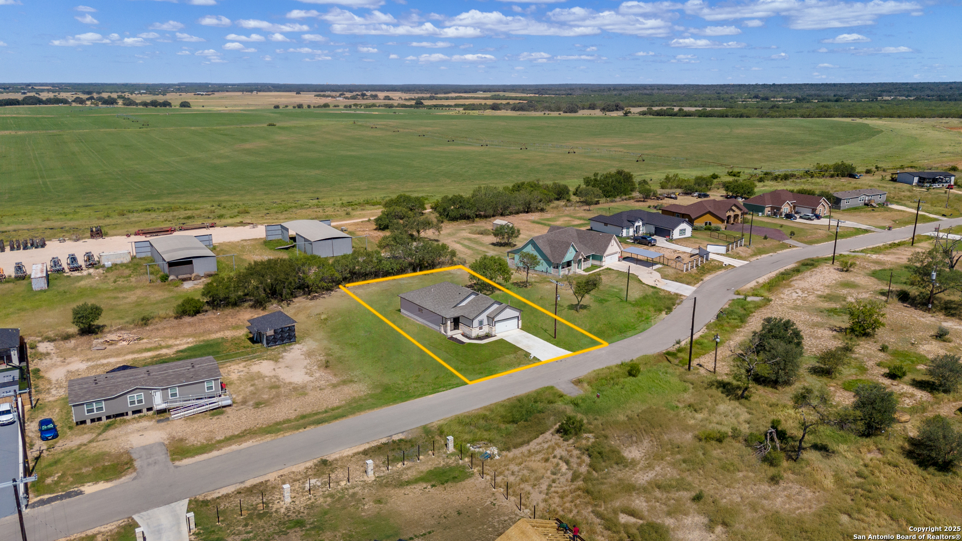 133 Flor Del Sol Road San Antonio, TX 78264 - Photo 27 of 28 a view of a city with an ocean view