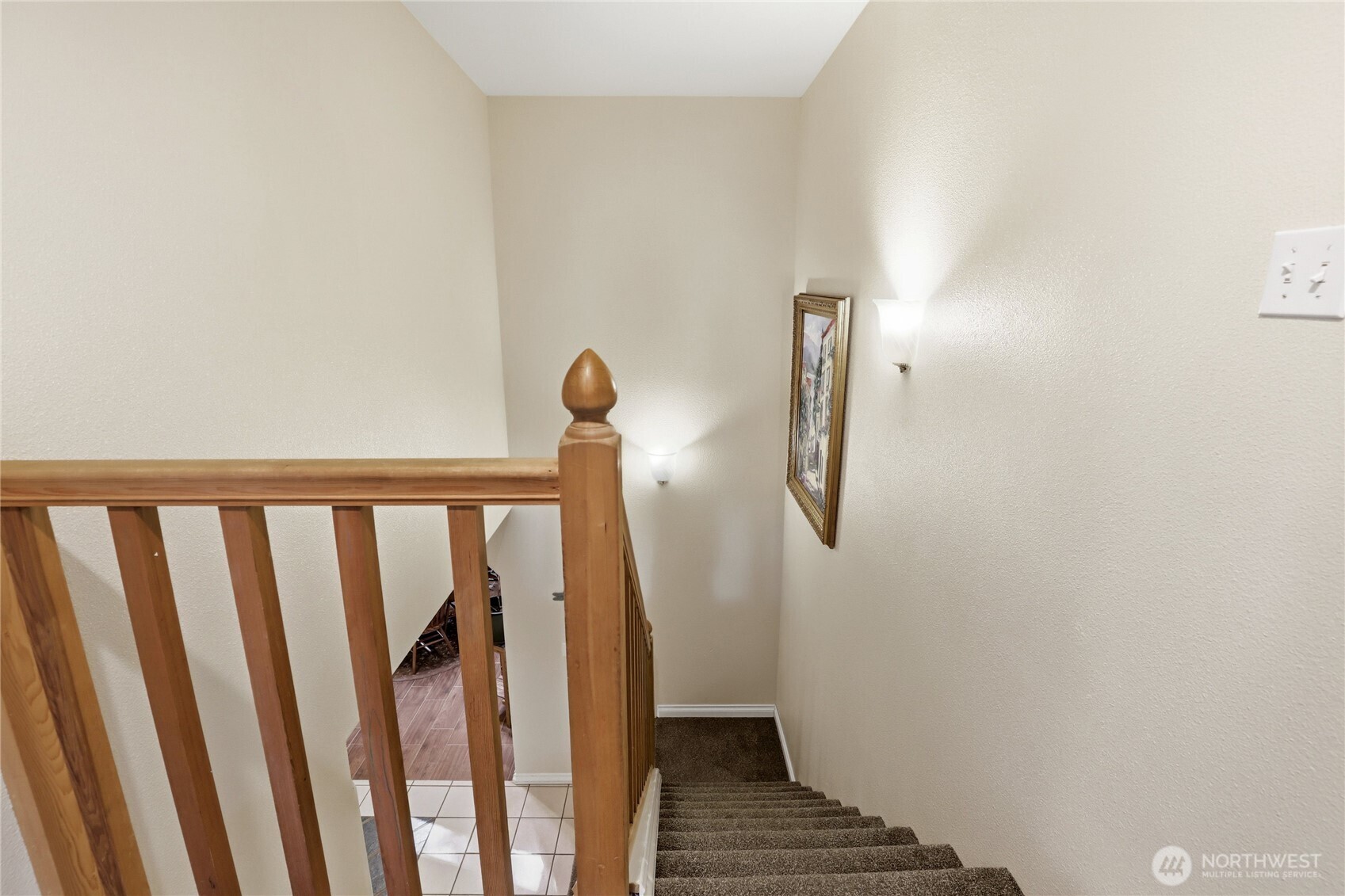 21 East Michelle Court Union, WA 98592 - Photo 16 of 33 a view of staircase with white walls