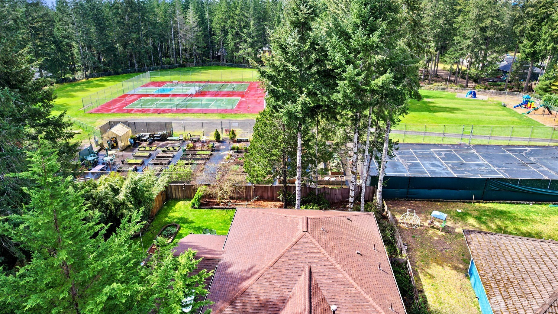 21 East Michelle Court Union, WA 98592 - Photo 30 of 33 a view of swimming pool with sitting area