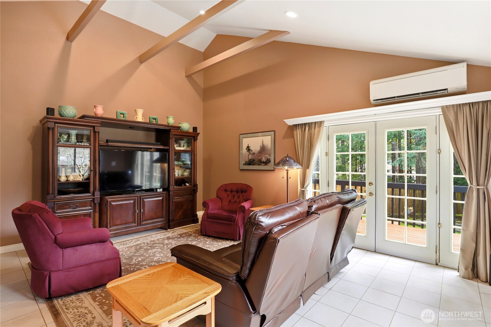 21 East Michelle Court Union, WA 98592 - Photo 9 of 33 a living room with furniture and a flat screen tv