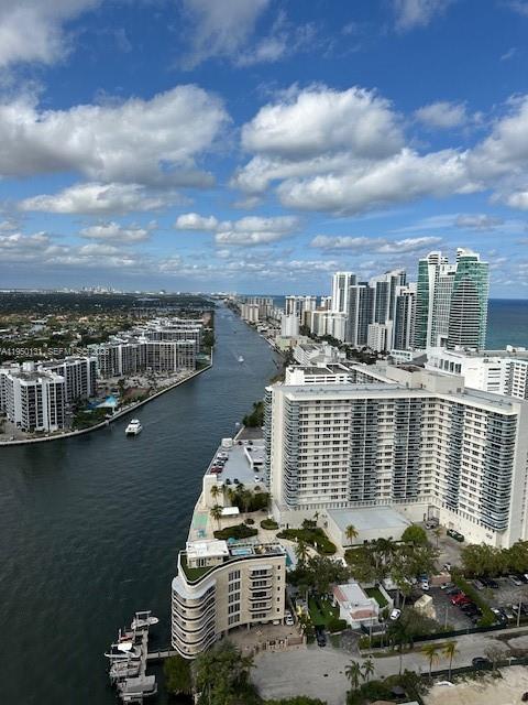 4010 South Ocean Drive, Unit R2702 Hollywood, FL 33019 - Photo 33 of 41 a view of a lake with tall buildings