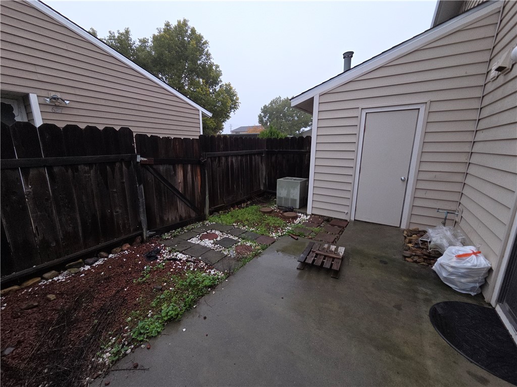 635 North Street Corning, CA 96021 - Photo 23 of 29 BACK YARD AND WATER HEATER CLOSET
