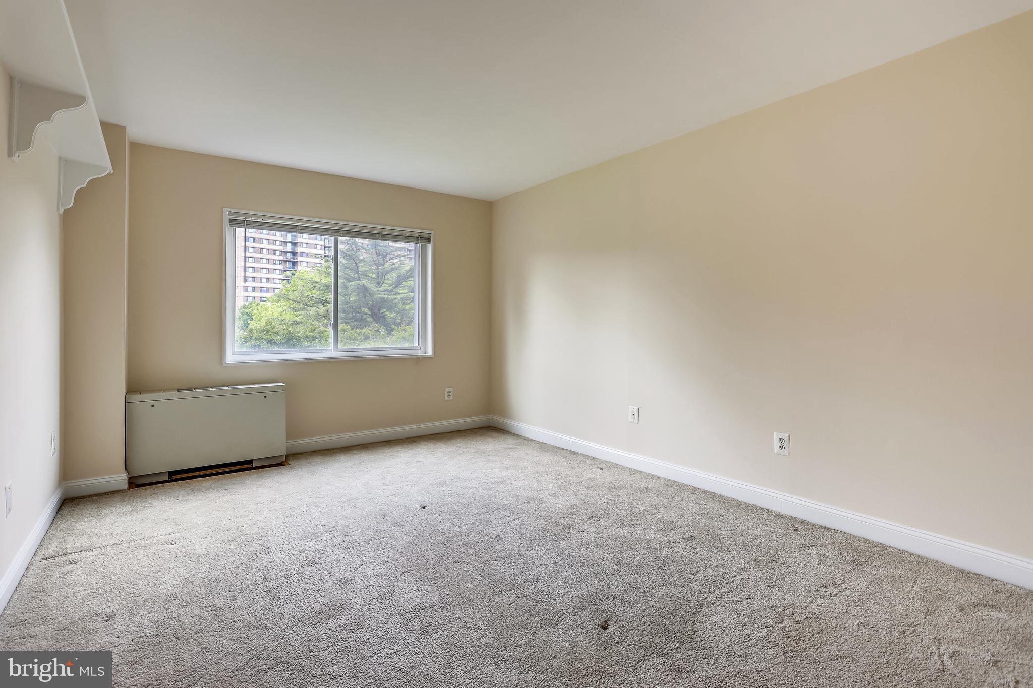 1111 University Boulevard West, Unit 208 Silver Spring, MD 20902 - Photo 19 of 61 Master Bedroom w/new Windows, Convector and Carpet