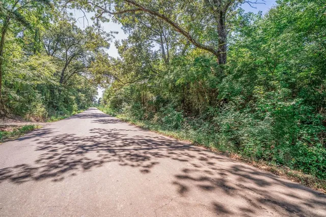 a view of backyard of a house