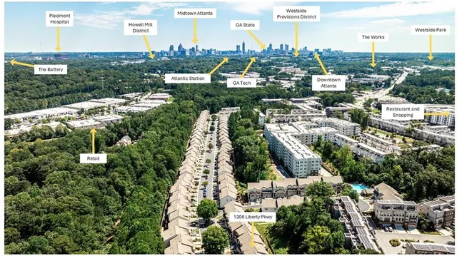 $299,500 | 1208 Liberty Parkway Northwest, Unit 908, Atlanta, GA 30318