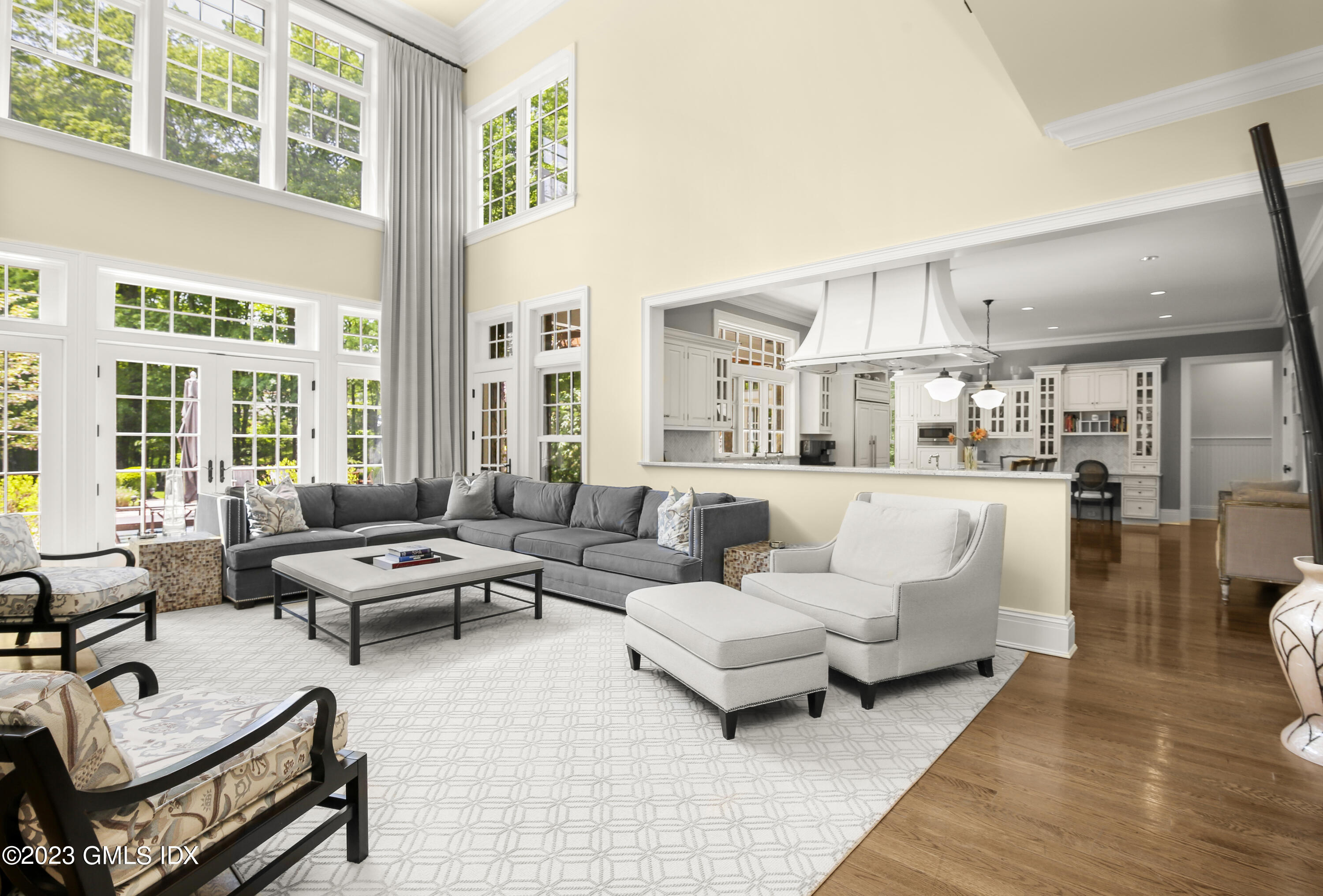 39 Boulder Brook Road Greenwich, CT 06830 - Photo 13 of 55 a living room with furniture and a large window