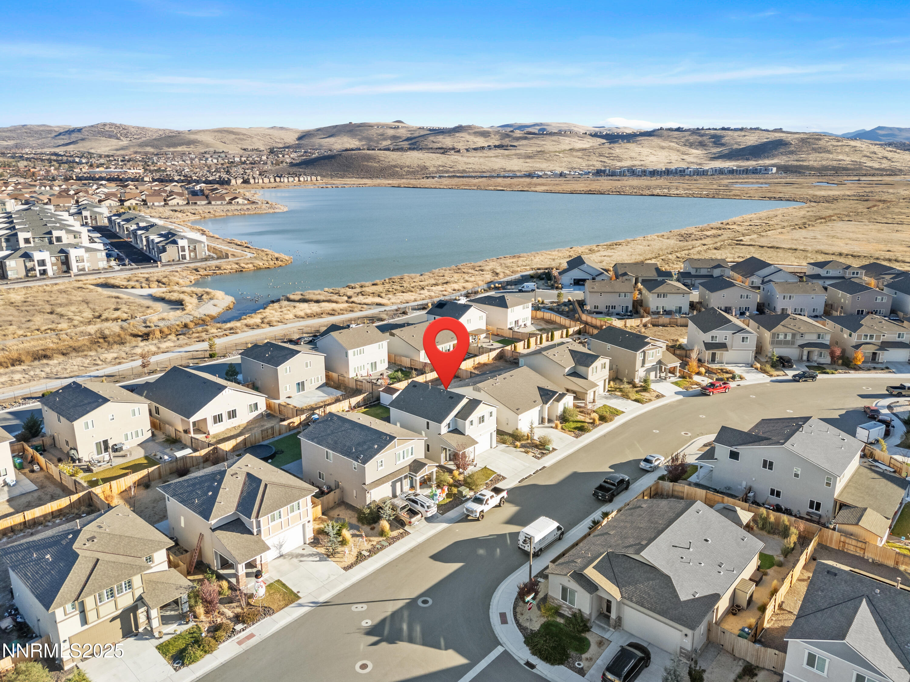 1383 Old Barn Road Sparks, NV 89436 - Photo 6 of 44 an aerial view of residential building with outdoor space