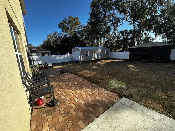 a view of outdoor space and yard