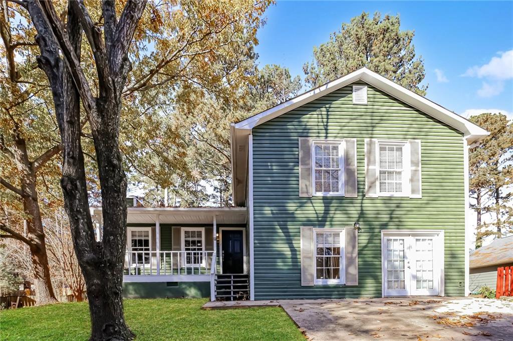 5511 Station Circle Norcross, GA 30071 - Photo 1 of 1 a view of front of house with a yard