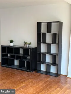 a view of a cabinet with a chair