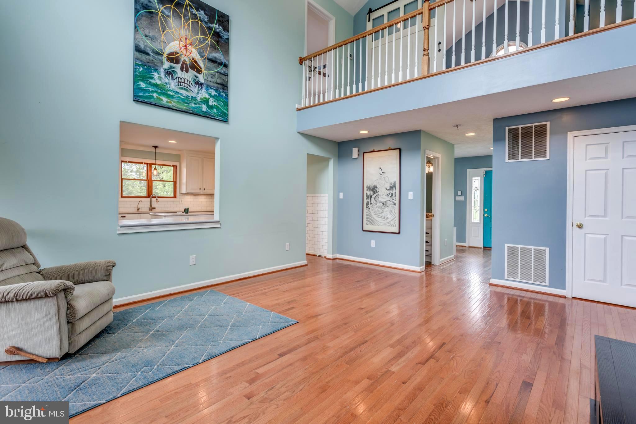 1251 Reliance Road Middletown, VA 22645 - Photo 14 of 53 Second floor hallway overlooks into livingroom