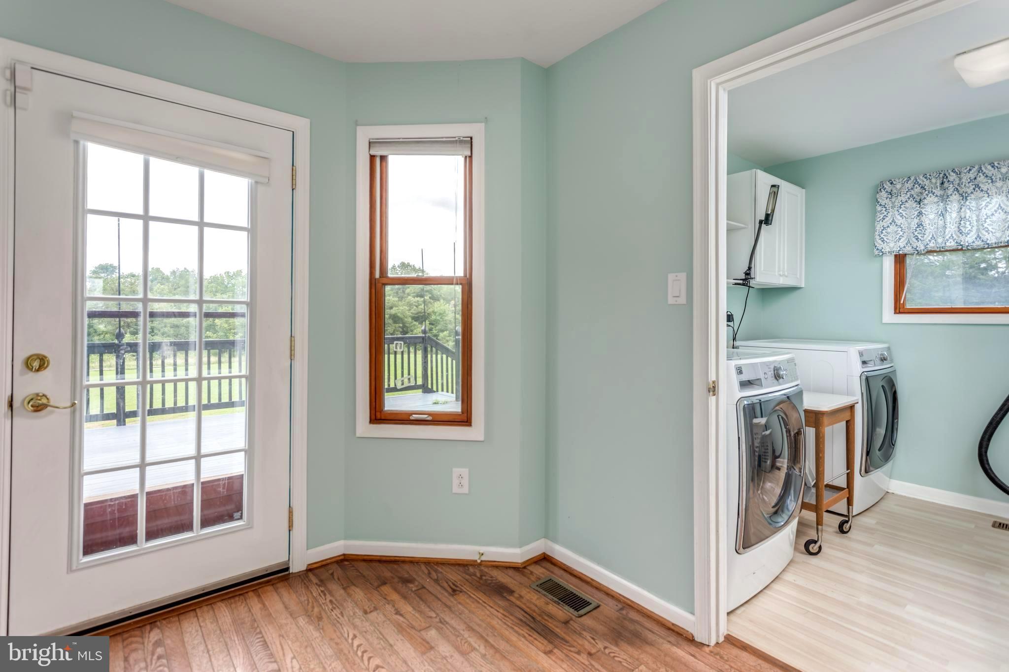 1251 Reliance Road Middletown, VA 22645 - Photo 15 of 53 Laundry Area with side door entrance