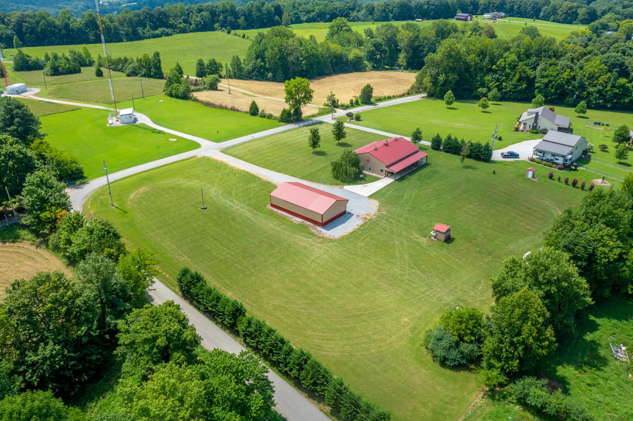 407 Moore Link Road Portland, TN 37148 - Photo 48 of 53 aerial view of a golf course with chairs