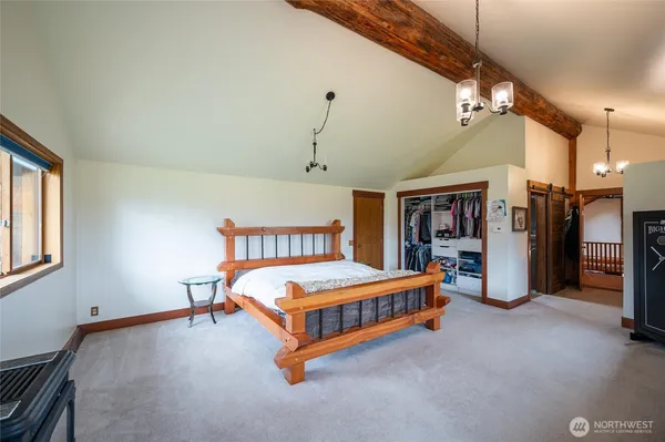 a room with storage and utility